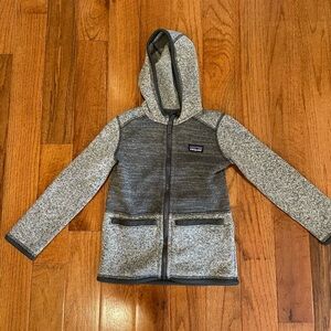 Patagonia Dark Gray Color-Blocked Hooded Jacket
